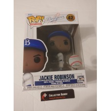 Funko Pop! Sports Legends 42 Jackie Robinson HITTING Dodgers MLB Cooperstown Pop FU72246